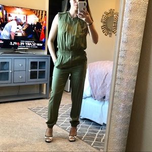 Bebe Open back Jumpsuit size 2